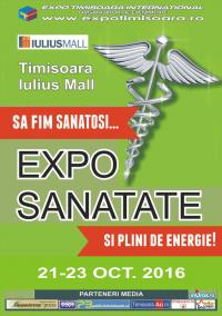 Expo Sănătate - 21-23 octombrie 2016, ediția de toamnă
